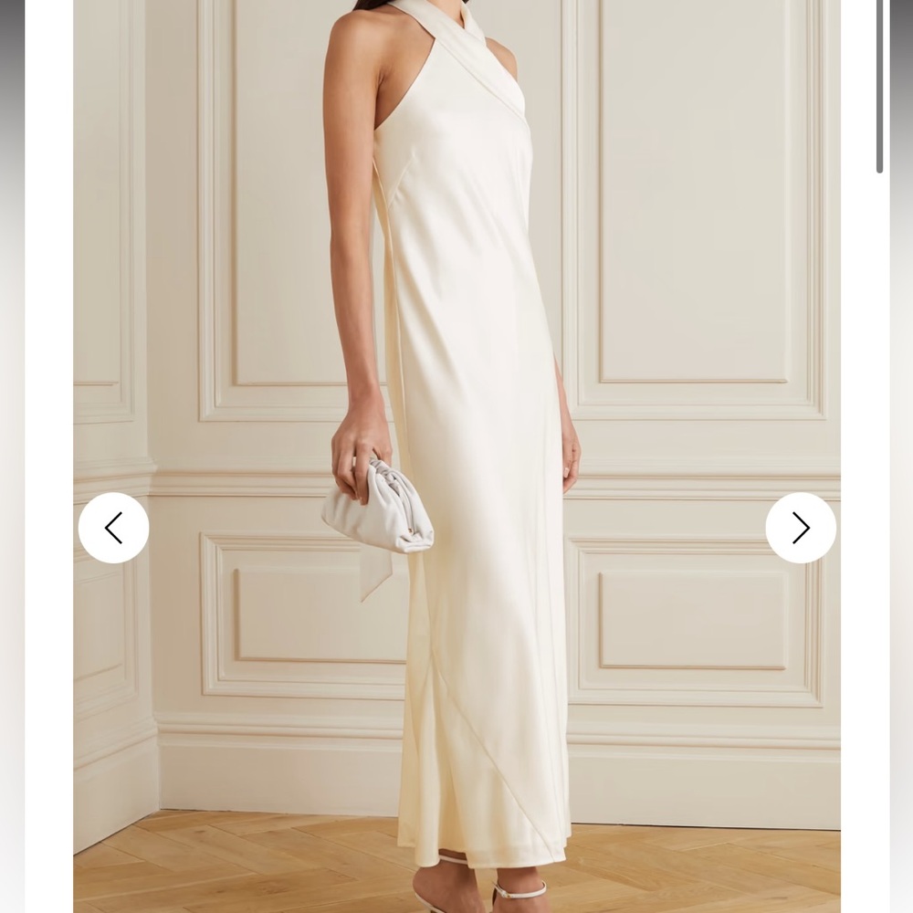 Chic Cream Midi Dress